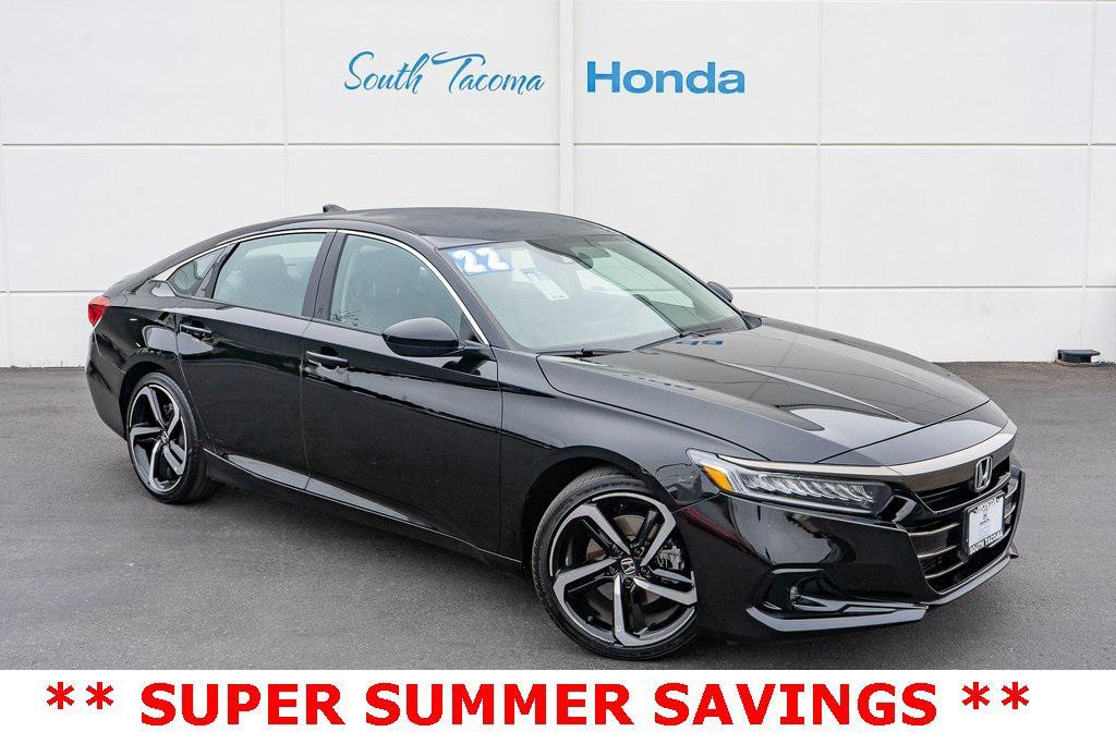 used 2022 Honda Accord car, priced at $27,994