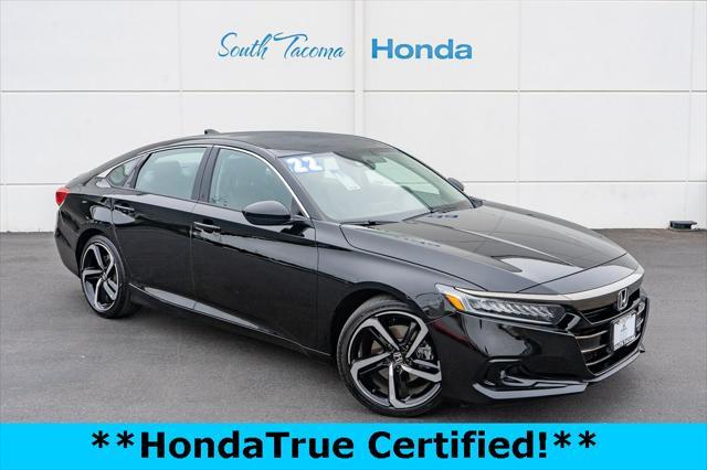 used 2022 Honda Accord car, priced at $29,539