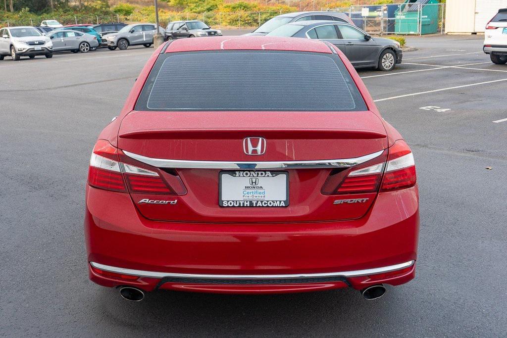 used 2016 Honda Accord car, priced at $17,999