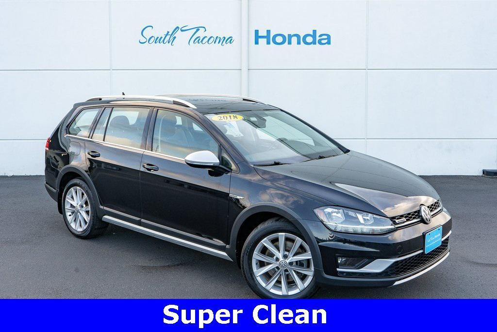 used 2018 Volkswagen Golf Alltrack car, priced at $22,999