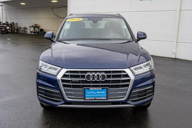 used 2018 Audi Q5 car, priced at $22,179