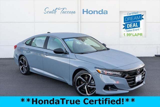 used 2022 Honda Accord car, priced at $26,624