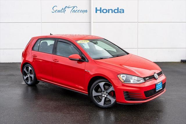 used 2016 Volkswagen Golf GTI car, priced at $15,808