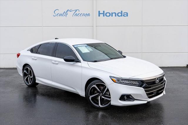 used 2021 Honda Accord car, priced at $25,999