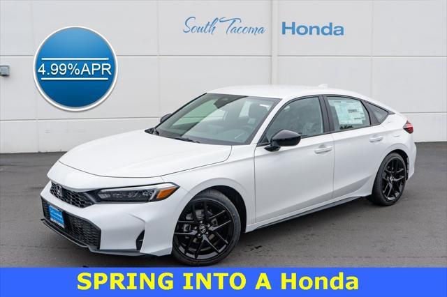 new 2025 Honda Civic car, priced at $29,055