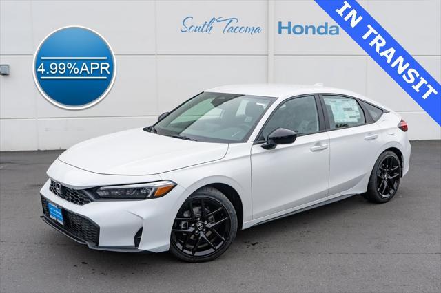 new 2025 Honda Civic car, priced at $29,055