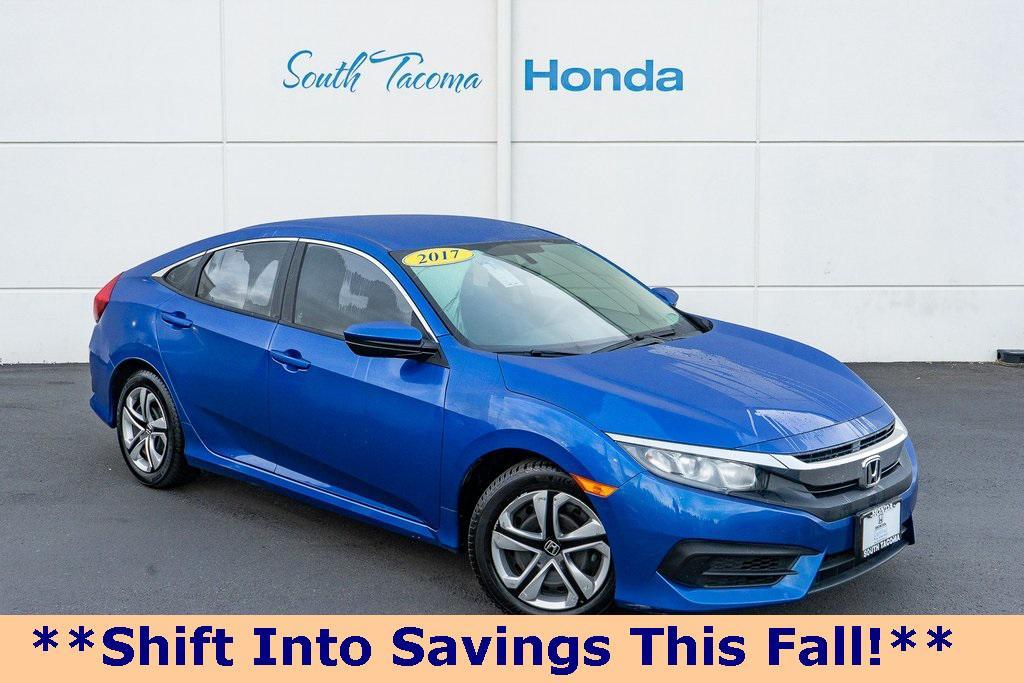 used 2017 Honda Civic car, priced at $17,300