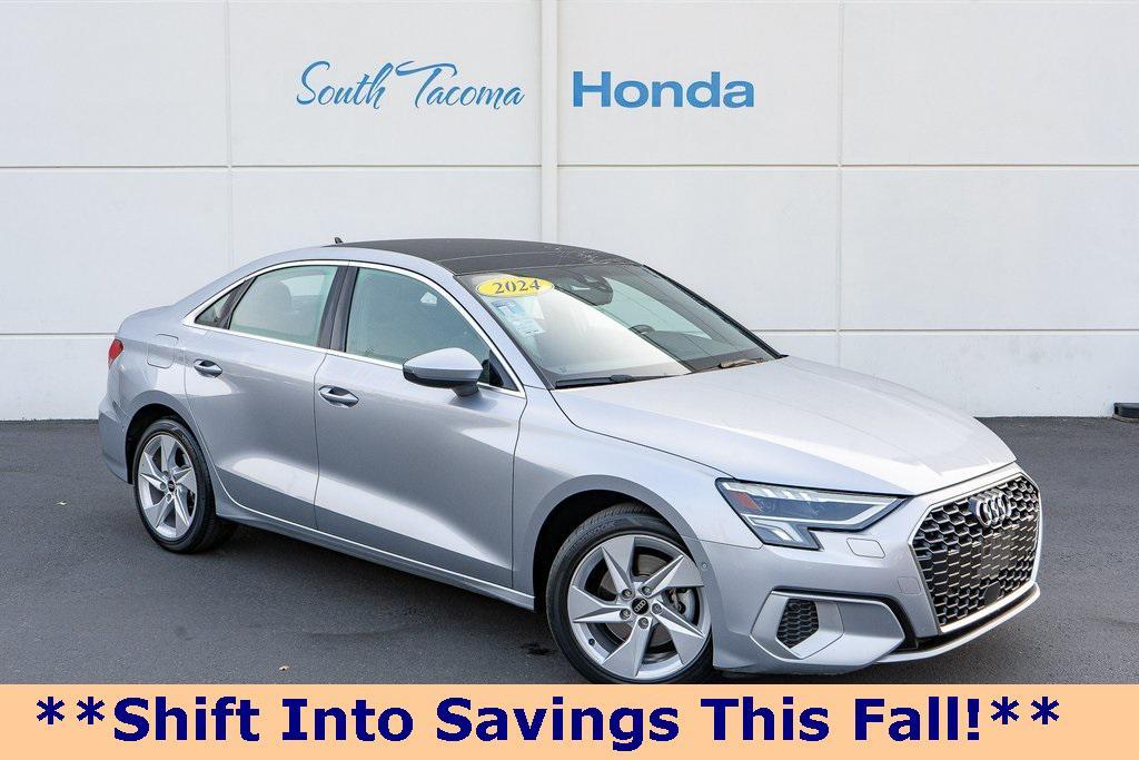 used 2024 Audi A3 car, priced at $28,999