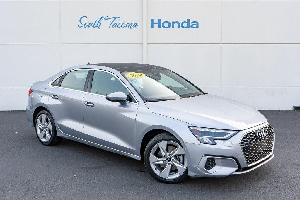 used 2024 Audi A3 car, priced at $28,999