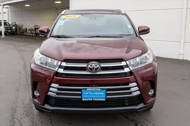 used 2019 Toyota Highlander car, priced at $32,999