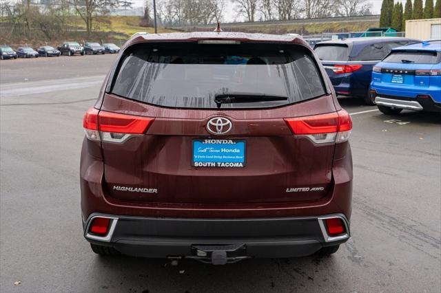 used 2019 Toyota Highlander car, priced at $32,999