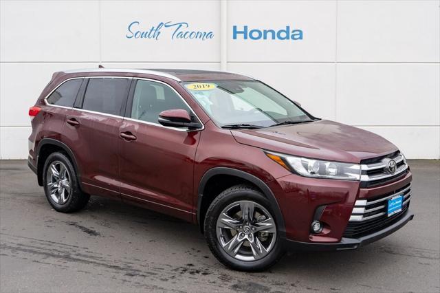 used 2019 Toyota Highlander car, priced at $32,999