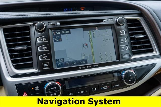 used 2017 Toyota Highlander Hybrid car, priced at $32,673