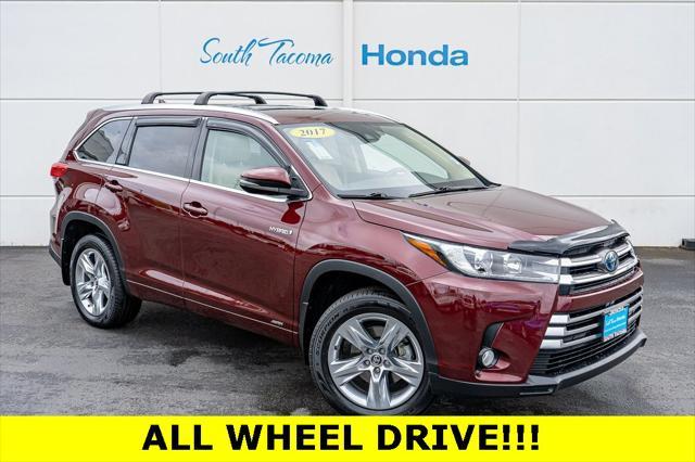 used 2017 Toyota Highlander Hybrid car, priced at $32,673