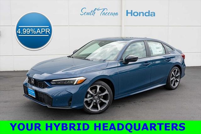 new 2025 Honda Civic Hybrid car, priced at $33,555
