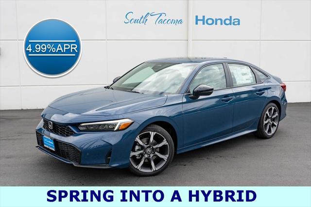 new 2025 Honda Civic Hybrid car, priced at $33,055