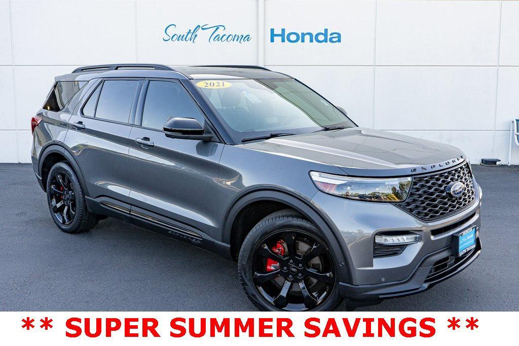 used 2021 Ford Explorer car, priced at $36,541