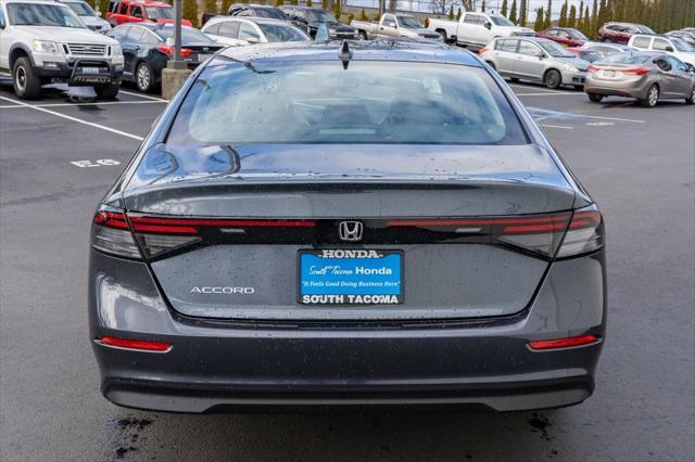 new 2024 Honda Accord car, priced at $29,885