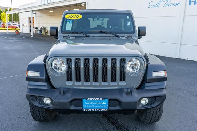 used 2020 Jeep Wrangler Unlimited car, priced at $28,051