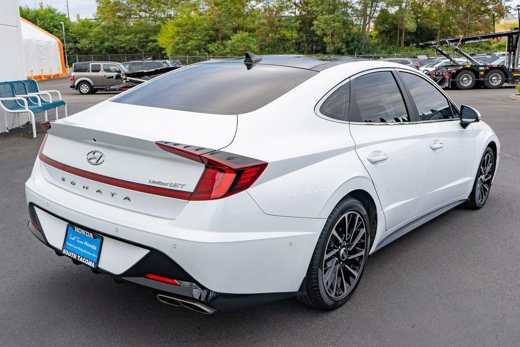 used 2021 Hyundai Sonata car, priced at $24,141