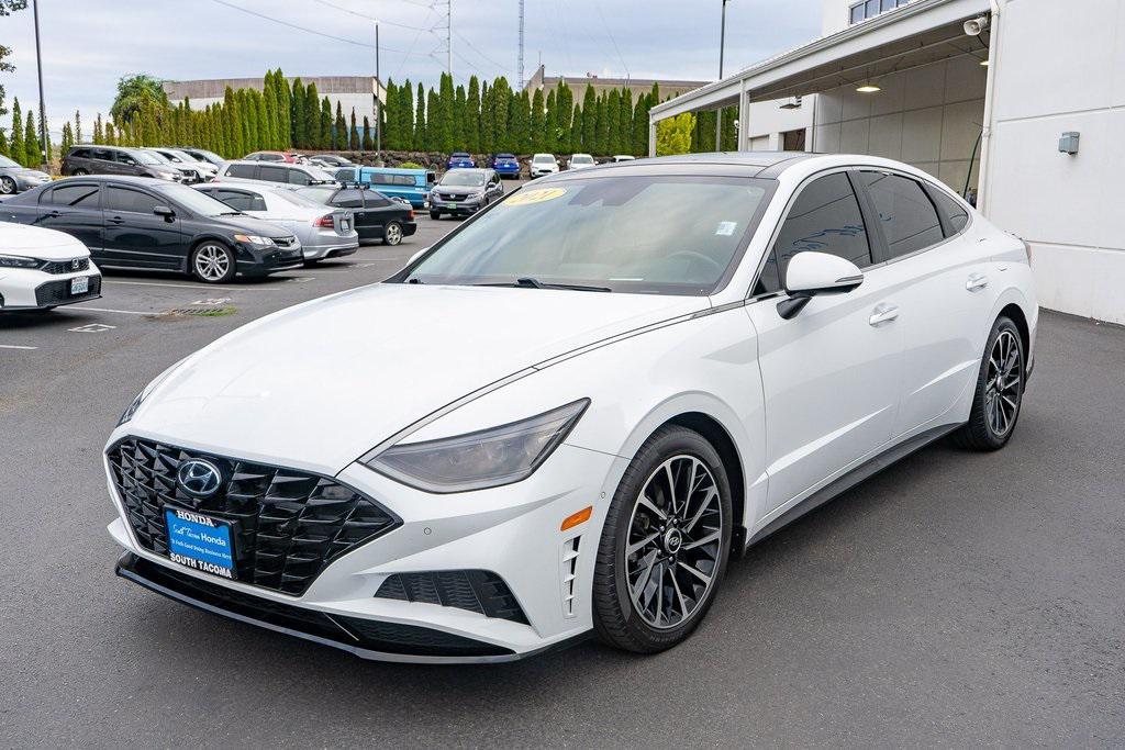 used 2021 Hyundai Sonata car, priced at $24,141