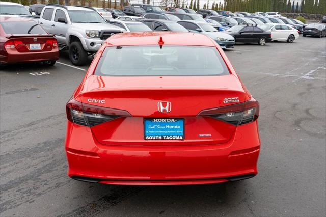 new 2025 Honda Civic Hybrid car, priced at $33,100