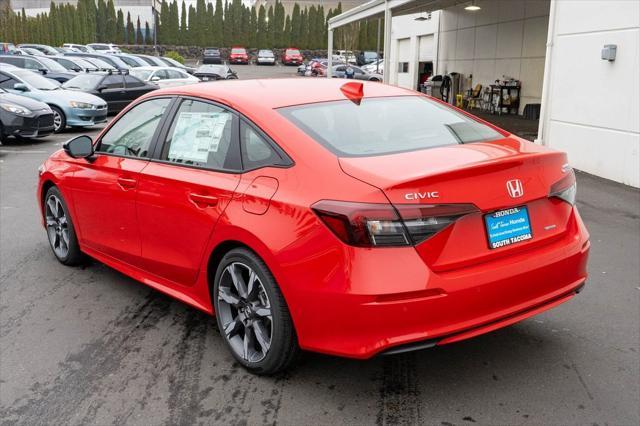 new 2025 Honda Civic Hybrid car, priced at $33,100