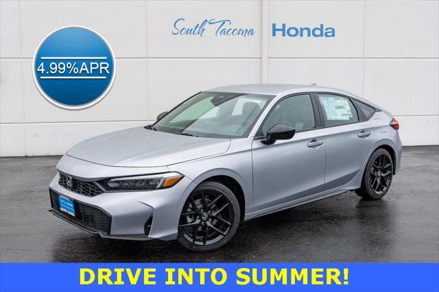 new 2025 Honda Civic car, priced at $27,950
