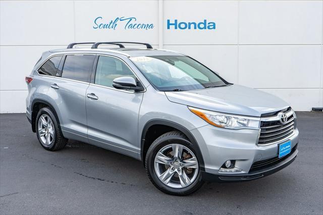 used 2015 Toyota Highlander car, priced at $22,999
