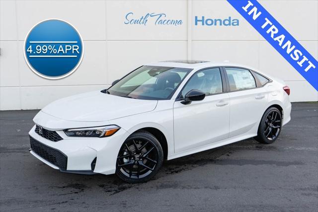 new 2025 Honda Civic Hybrid car, priced at $31,755