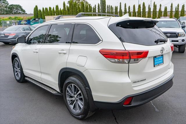 used 2018 Toyota Highlander car, priced at $24,999