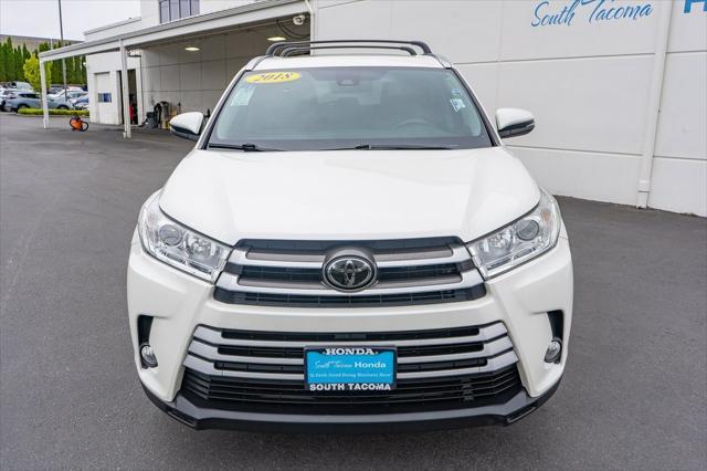 used 2018 Toyota Highlander car, priced at $24,999