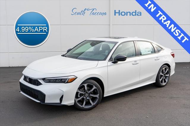 new 2025 Honda Civic Hybrid car, priced at $33,555