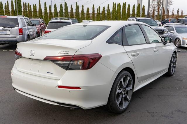 new 2025 Honda Civic Hybrid car, priced at $33,555