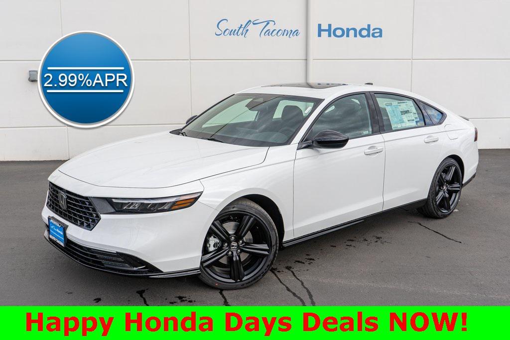 new 2025 Honda Accord Hybrid car, priced at $35,452