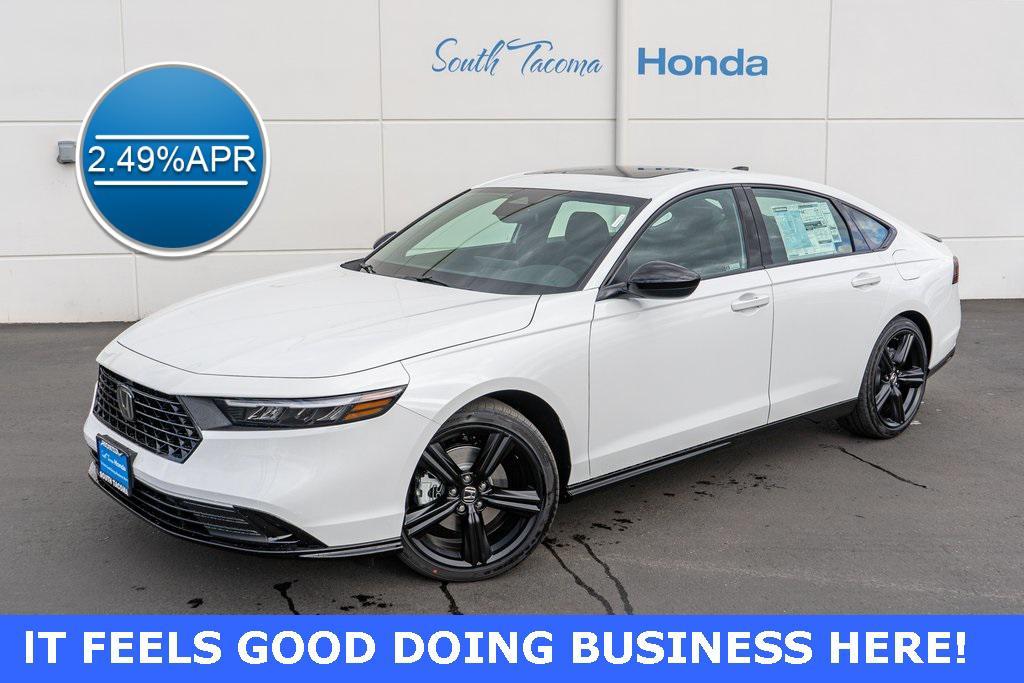 new 2025 Honda Accord Hybrid car, priced at $36,202