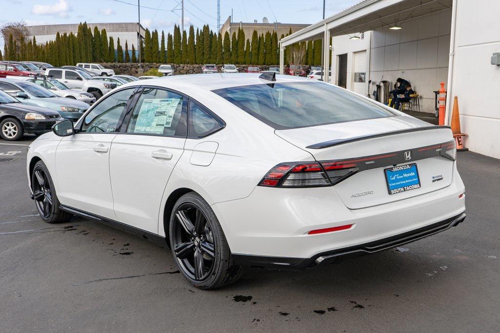 new 2025 Honda Accord Hybrid car, priced at $36,980