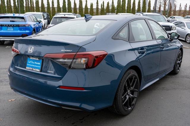 new 2025 Honda Civic Hybrid car, priced at $30,555