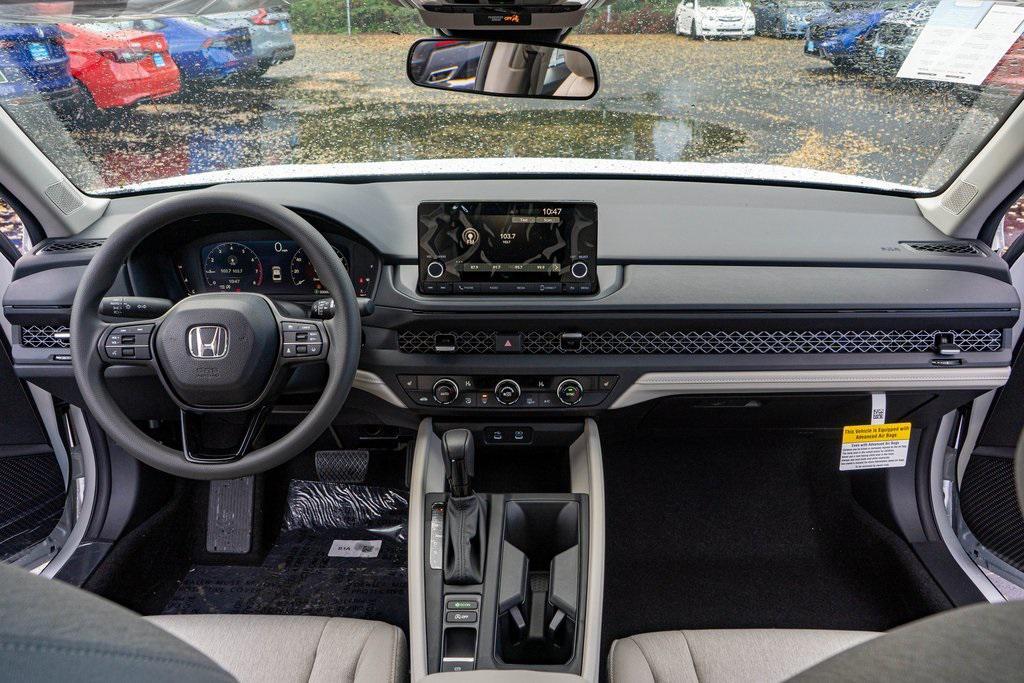 new 2025 Honda Accord car, priced at $32,210