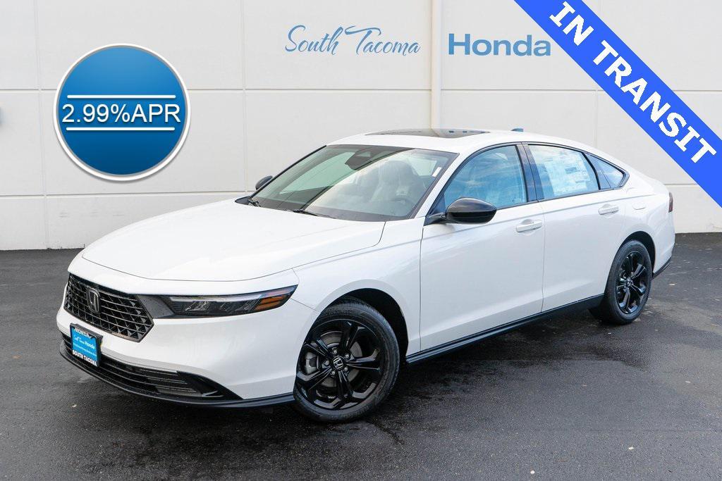 new 2025 Honda Accord car, priced at $32,210
