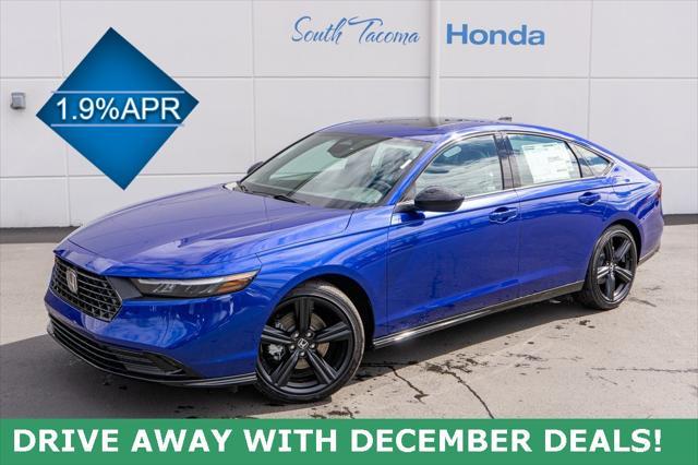 new 2025 Honda Accord Hybrid car, priced at $36,925