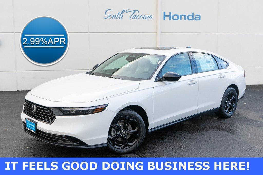 new 2025 Honda Accord car, priced at $30,997