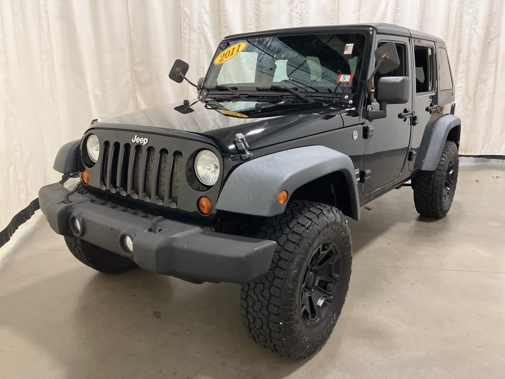 used 2011 Jeep Wrangler Unlimited car, priced at $10,000
