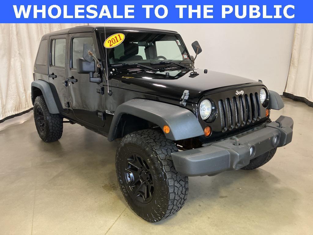 used 2011 Jeep Wrangler Unlimited car, priced at $10,000