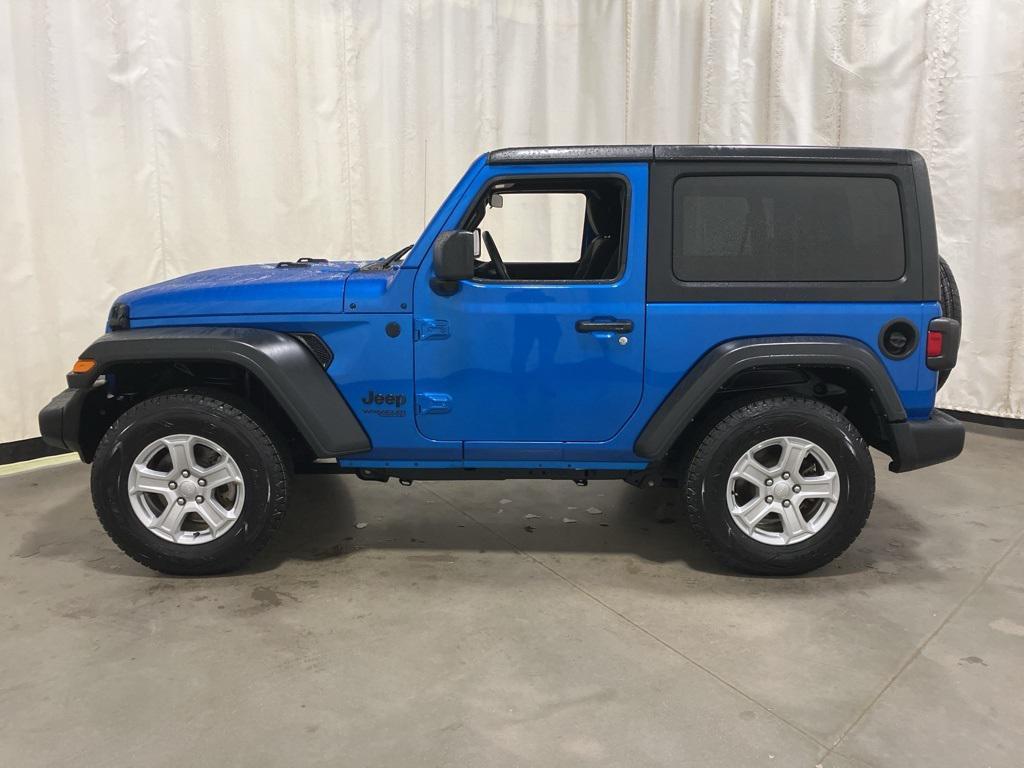 used 2021 Jeep Wrangler car, priced at $23,321