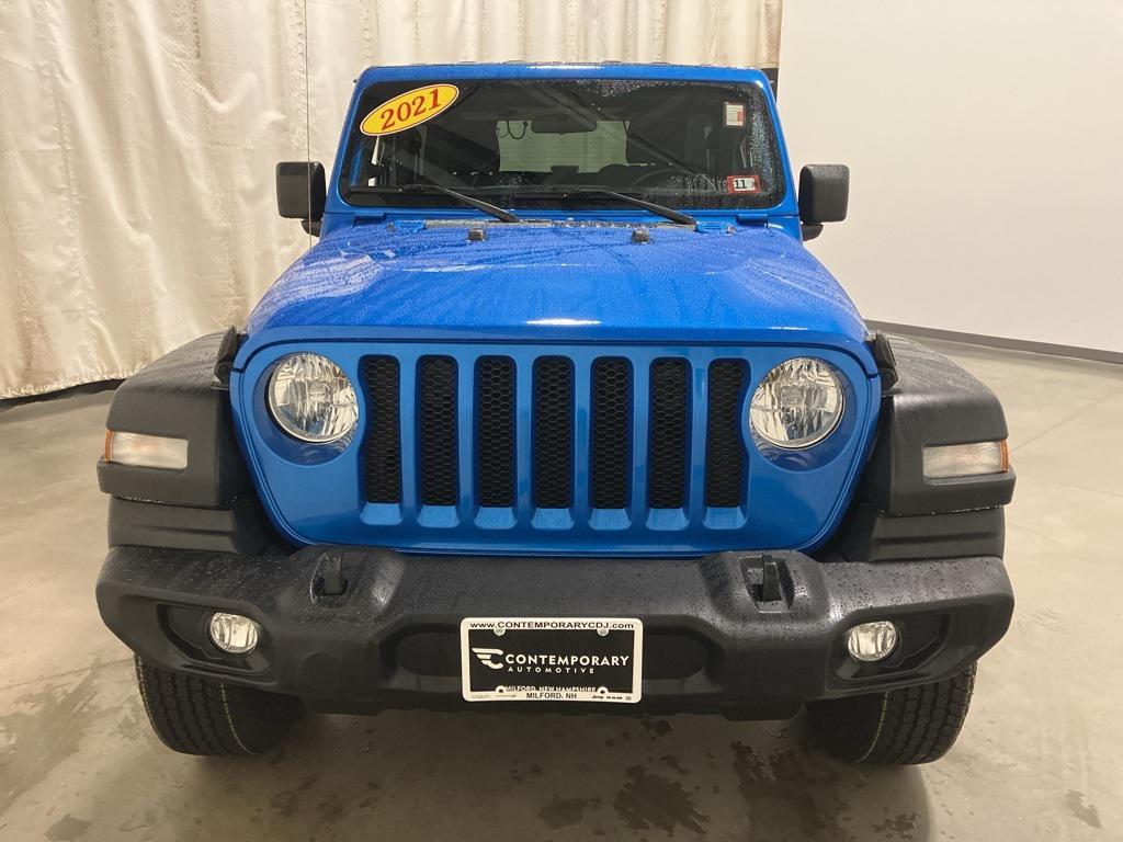 used 2021 Jeep Wrangler car, priced at $23,321