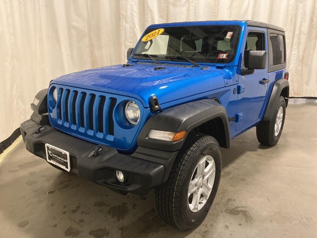 used 2021 Jeep Wrangler car, priced at $23,321