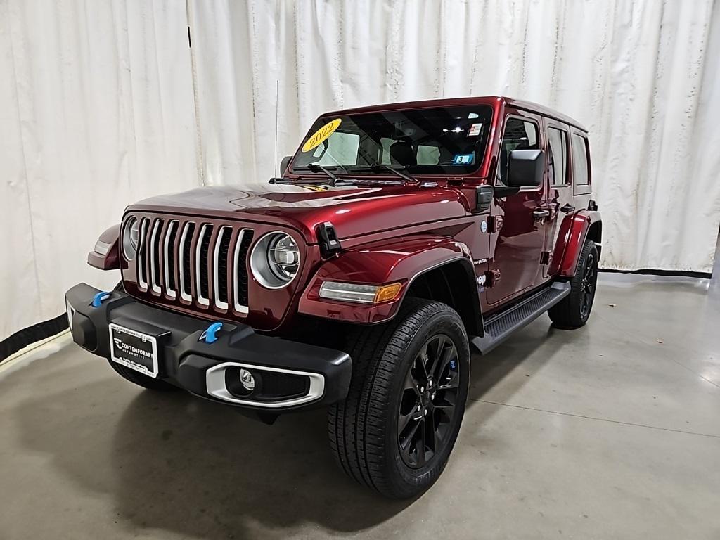 used 2022 Jeep Wrangler Unlimited 4xe car, priced at $33,616