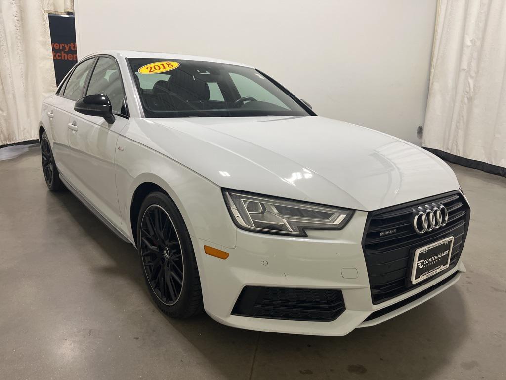 used 2018 Audi A4 car, priced at $14,397