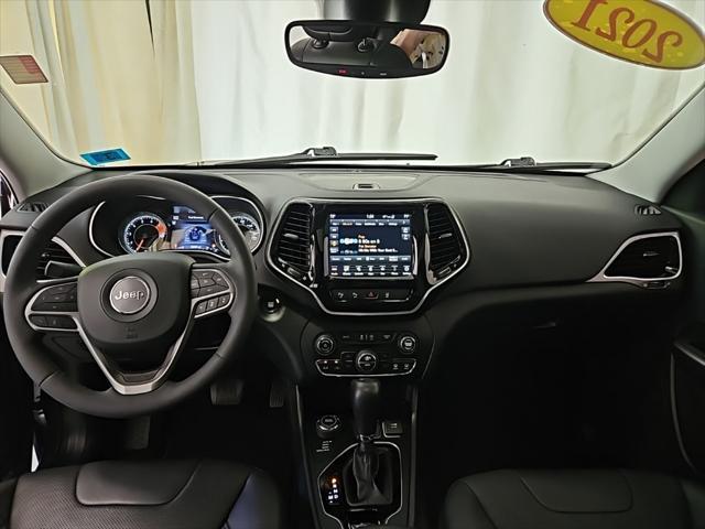 used 2021 Jeep Cherokee car, priced at $25,299